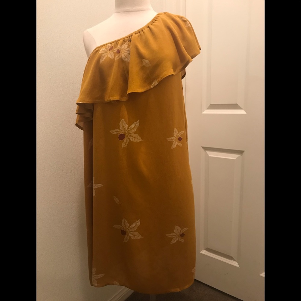 NWT Mossimo Supply Co One Shoulder Dress